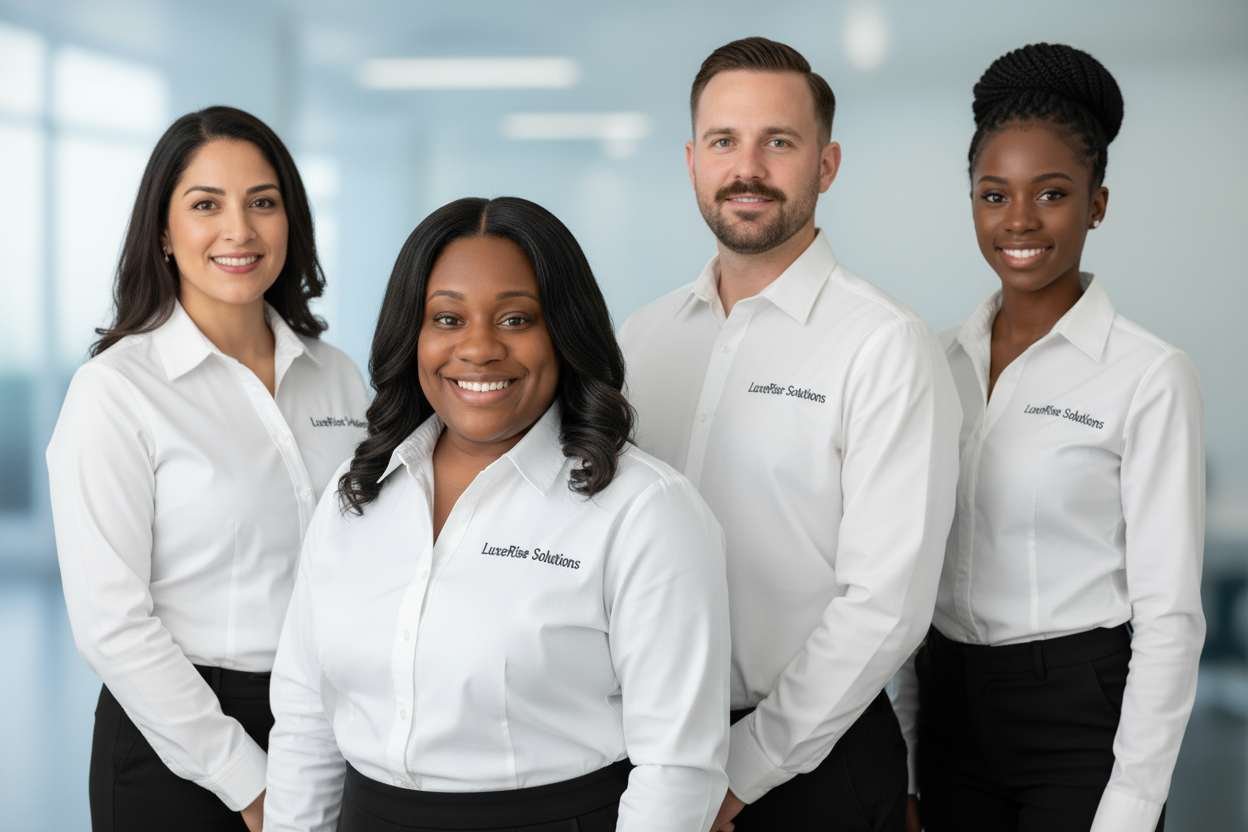 The LuxeRise Solutions team
